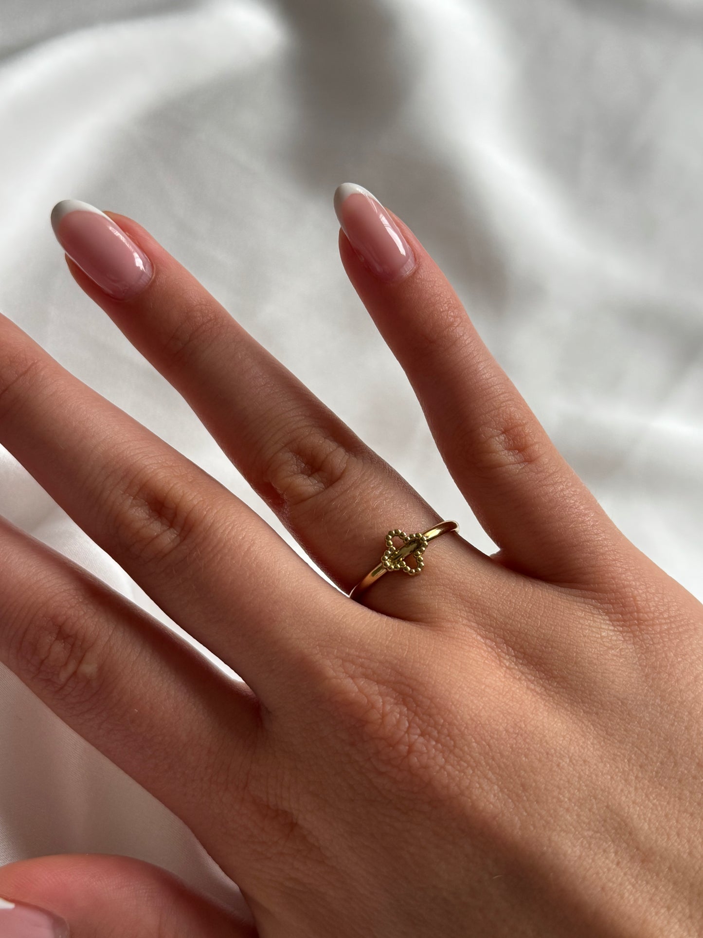 Golden Clover Ring