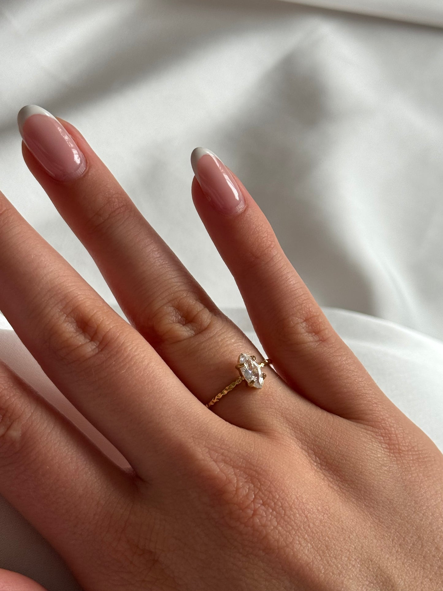 Oval Sparkle Ring