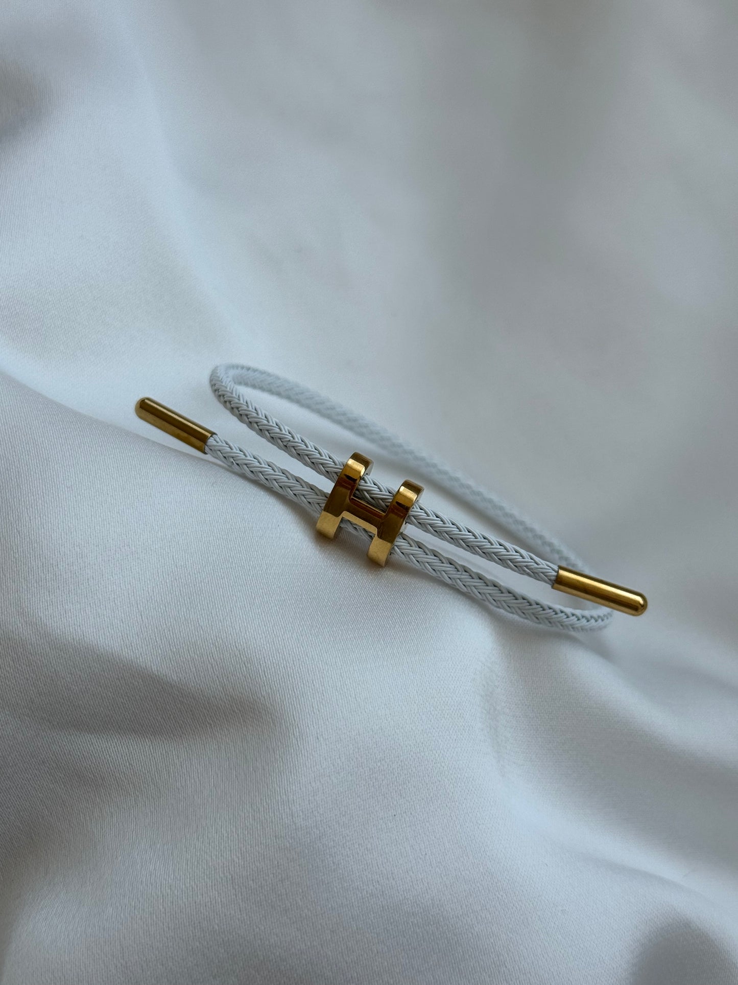 Halo bracelet White