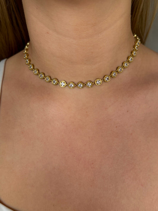 Diamond Aura Necklace