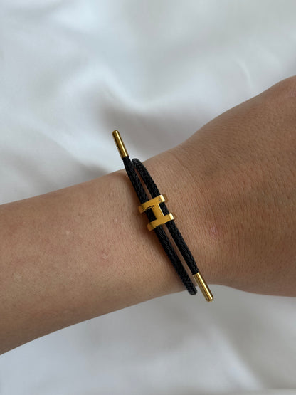 Halo bracelet Black