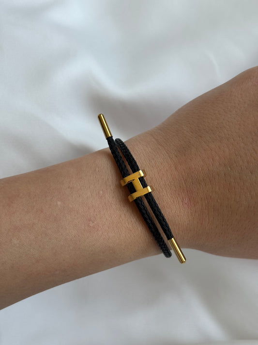 Halo bracelet Black