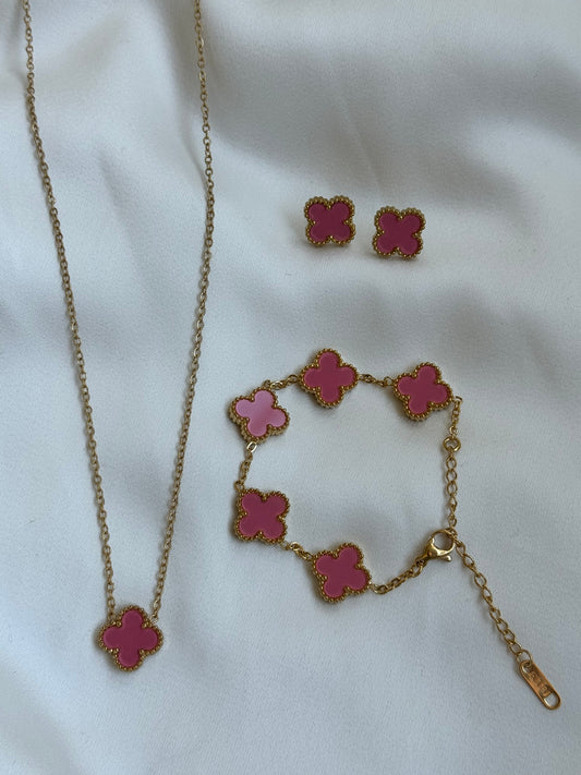 Blush clover set