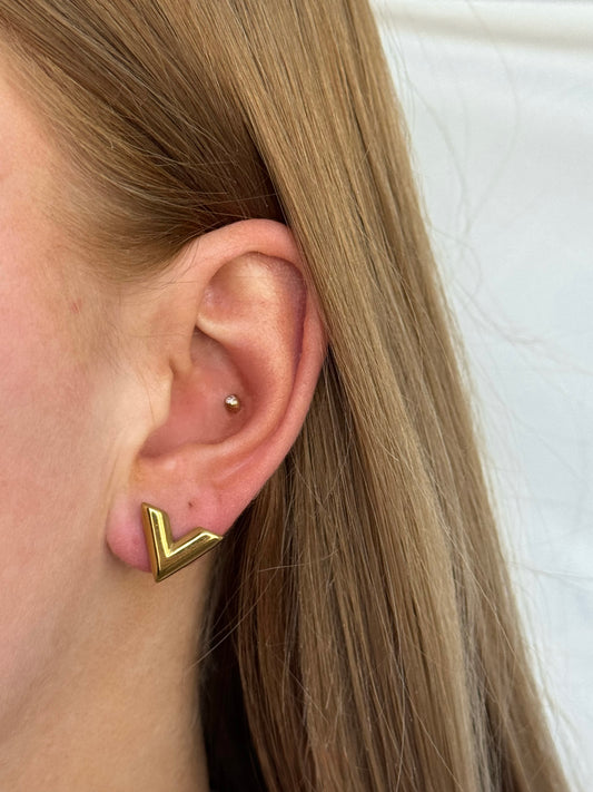 Violet earring
